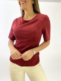 BLUSA ALANA | MARSALA - comprar online