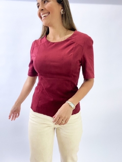 BLUSA ALANA | MARSALA