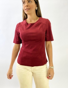 BLUSA ALANA | MARSALA na internet