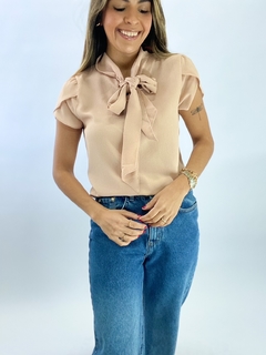 BLUSA LAÇO PÉTALA | ROSÊ