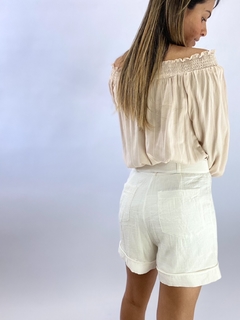 SHORTS ALEXIA | OFF WHITE - loja online