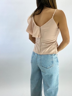 BLUSA ALÇA BABADOS | ROSA - NOHLA 