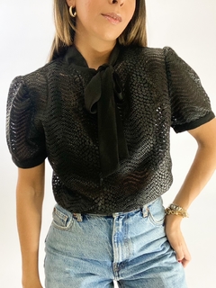 BLUSA RENDA COURINO | PRETO - comprar online