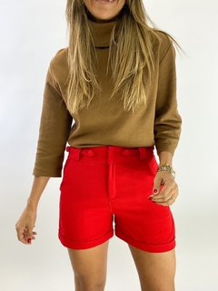 Shorts Crepe | VERMELHO