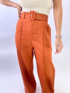 CALÇA ALFAIATARIA PANTALONA PALERMO | LARANJA TERRACOTA na internet