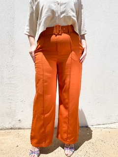 CALÇA ALFAIATARIA PANTALONA PALERMO | LARANJA TERRACOTA - comprar online