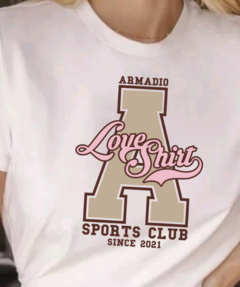 T-shirt Armadio College - comprar online