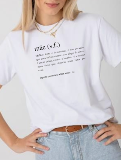 T-shirt Mãe Sigificado - comprar online