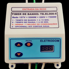 TIMER DE BANHO COMPLETO TB.RL008-S