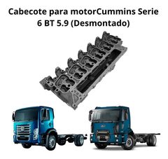 Cabecote Para Motor Cummins Serie 6 Bt 5.9 (montado) - JR Diesel Caminhões - ONLINE STORE