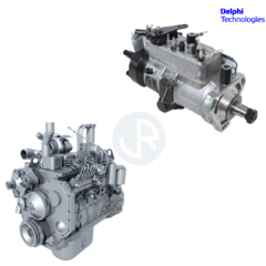 Bomba Injetora Delphi para Motor Gerador perkins 6354 (V30662F930-1) - comprar online