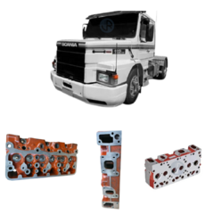 Cabecote Para Motor Scania 111 112hs Ds 11 (390667) - JR Diesel Caminhões - ONLINE STORE