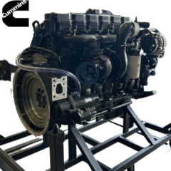 Imagem do Motor Cummins QSB6.7 diesel, completo montado para Jacto !