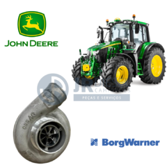 Turbocompressor Borgwarner S330 John Deere 6090 Nova - JR Diesel Caminhões - ONLINE STORE