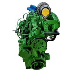 Motor Diesel JOHN DEERE POWERTECH 8.1 6081 revisado montado !