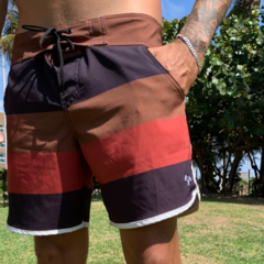 Boardshort Orla Surf Urucum