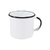 Caneca Esmaltada Ewel Branco Nº8