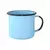 Caneca Esmaltada Ewel Azul Claro Nº8