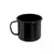 Caneca Esmaltada Ewel Preto Nº8 - comprar online