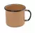 Caneca Esmaltada Ewel Bege Nº8