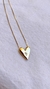 Colar Heart Aurora Banhado a Ouro - comprar online