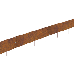 Fleje de 20x150 cm de 2 mm - Negro - comprar online