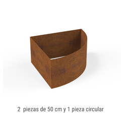 Módulo Curvo - Cajón de Huerta - Sin pintar - comprar online