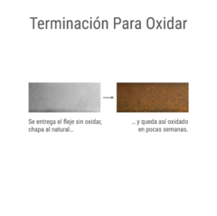 Aro de Chapa Ø 133 cm - Sin pintar - comprar online