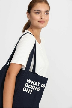 Tote Bag Life in Blue (21000031) en internet