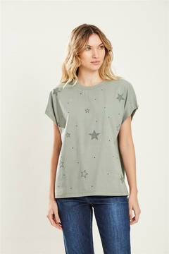 Remera Stars (A25V0058) - tienda online