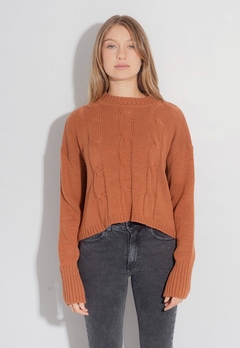 Sweater Cropped Trenzado (A23I0480)