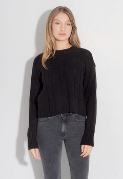 Sweater Cropped Trenzado (A23I0480) - Rosa Parks