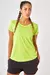 REMERA ARASHI. VERDE Y AQUA. EUROSPORT - Tienda Running