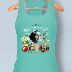 Musculosa Ada Falcón en internet