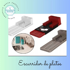 ESCURRIDOR DE PLATOS PVC