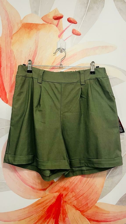 Short Bengalina Verde militar