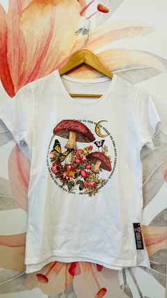 Remera Estampada Blanca - tienda online