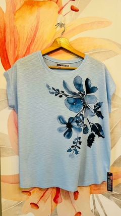 Remera Australia Celeste - tienda online