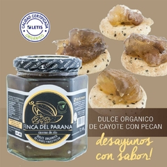 DULCE DE CAYOTE Y NUEZ PECAN FINCA DEL PARANA 495G