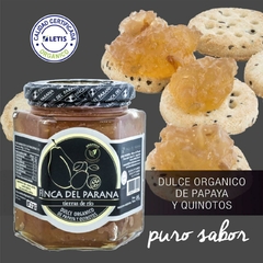 DULCE DE PAPAYA Y QUINOTO FINCA DEL PARANA 495G