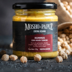 MOSHO & PAPUZ hummus con higos turcos 170g