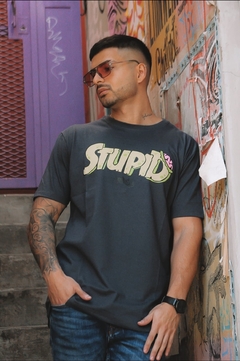 Remera Oversize Stupid - comprar online