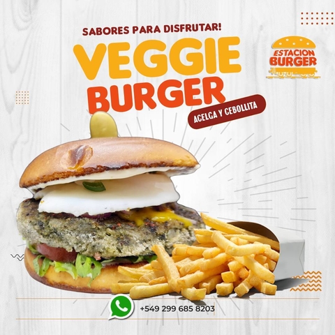 Veggie Burger Acelga