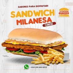 Sanwich de Milanesa de Ternera
