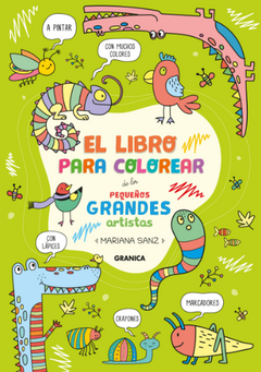 LIBRO PARA COLOREAR DE LOS PEQUEÑOS GRANDES ARTISTAS