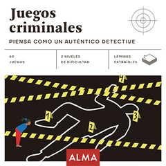 JUEGOS CRIMINALES, PIENSA COMO UN AUTENTICO DETECTIVE