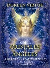 CRISTALES Y ANGELES ( LIBRO + CARTAS ) ORACULO - VIRTUE DOREEN / MICHAEL GEORGE MARIUS