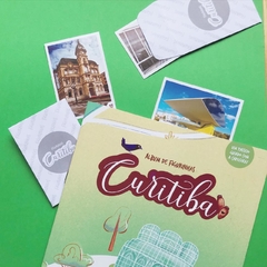 Álbum com 32 Figurinhas de Curitiba - Walla Paper