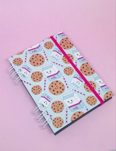 Caderneta sem linha Cookies A6 - loja online