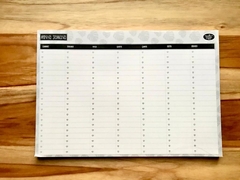 Kit 3 Blocos Organizadores (mensal + semanal + minhas tarefas) - Walla Paper